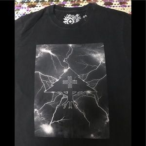 LRG lifted research group vintage T shirt Shirt Men’s M lightening thunder